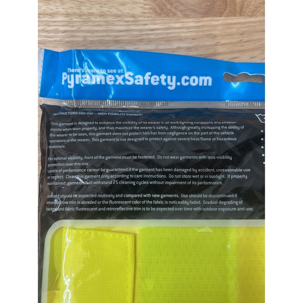Hi-Vis Safety Wear X-Large Type R Class 2 RVZ2410XL - Picture 3 of 5